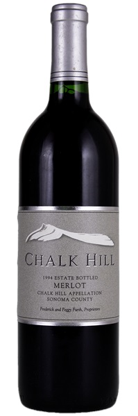 1994 Chalk Hill Estate Bottled Merlot, 750ml