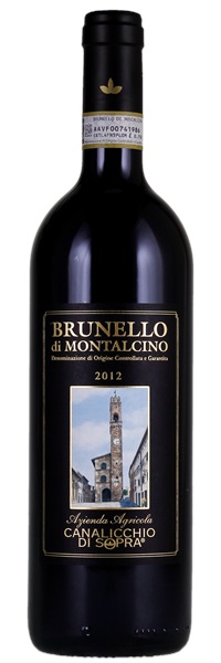 2012 Canalicchio di Sopra Brunello di Montalcino, 750ml