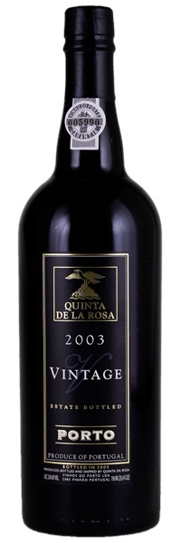 2003 Quinta de la Rosa Vintage Port, 750ml