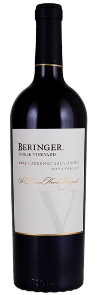 2003 Beringer St. Helena Home Vineyard Cabernet Sauvignon, 750ml