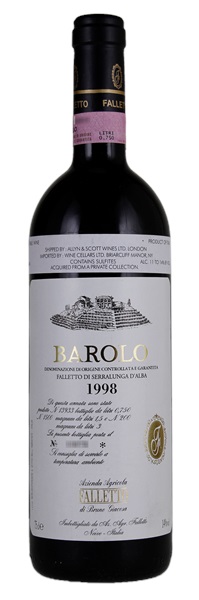 1998 Bruno Giacosa Barolo Falletto, 750ml