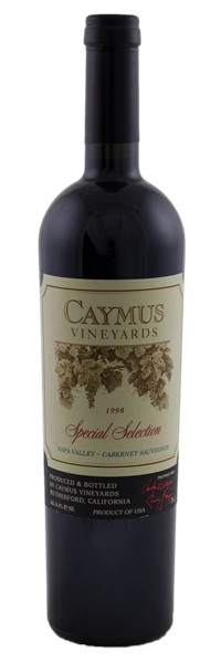 1998 Caymus Special Selection Cabernet Sauvignon, 750ml