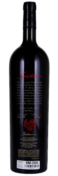 2009 Fantesca Estate & Winery Estate Cabernet Sauvignon, 1.5ltr