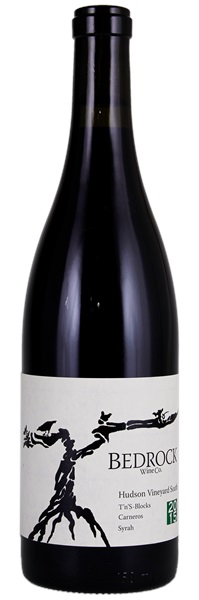 2015 Bedrock Wine Company Hudson Vineyard South T'n'S-Blocks Syrah, 750ml