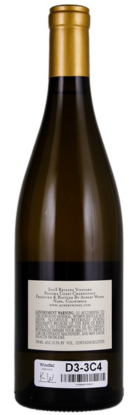 2003 Aubert Reuling Vineyard Chardonnay, 750ml
