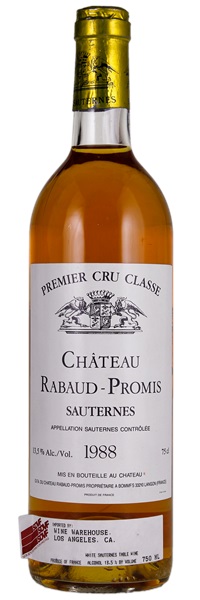 1988 Château Rabaud-Promis, 750ml
