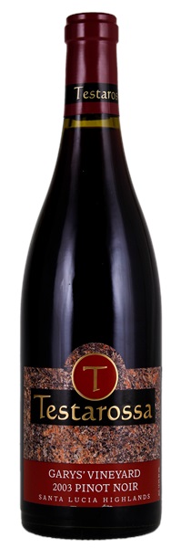 2003 Testarossa Garys' Vineyard Pinot Noir, 750ml