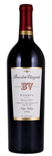 2004 Beaulieu Vineyard Reserve Dulcet, 750ml