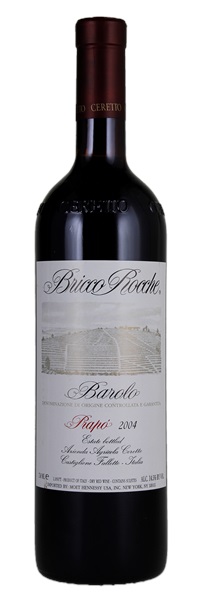 2004 Ceretto Barolo Prapo, 750ml