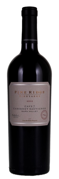 2012 Pine Ridge Cave 7 Cabernet Sauvignon, 750ml