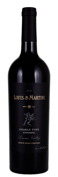 2010 Louis M. Martini Gnarly Vine Monte Rosso Vineyard Zinfandel, 750ml