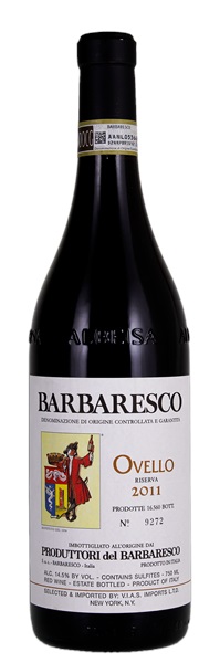 2011 Produttori del Barbaresco Barbaresco Ovello Riserva, 750ml