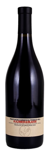 2005 Kazmer & Blaise Primos Hill Pinot Noir, 750ml