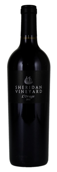 2013 Sheridan Vineyard L'Orage, 750ml