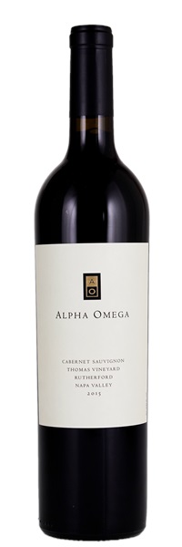 2015 Alpha Omega Thomas Vineyard Cabernet Sauvignon, 750ml