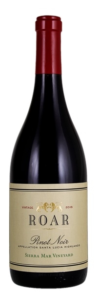 2016 Roar Wines Sierra Mar Vineyard Pinot Noir, 750ml