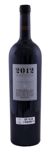 2012 Lillian Winery California Syrah, 1.5ltr