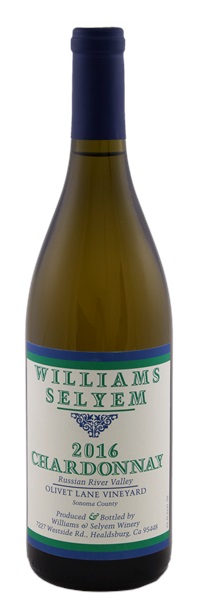 2016 Williams Selyem Olivet Lane Vineyard Chardonnay, 750ml