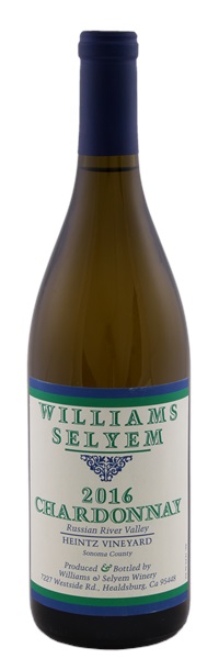 2016 Williams Selyem Heintz Vineyard  Chardonnay, 750ml