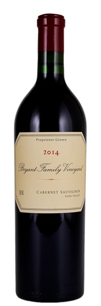 2014 Bryant Family Vineyard Cabernet Sauvignon, 750ml