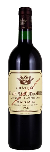 1998 Château Bel Air-Marquis D'Aligre, 750ml