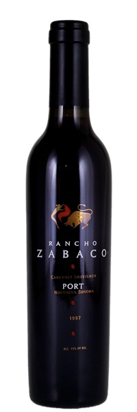 1997 Rancho Zabaco Cabernet Sauvignon Port, 375ml