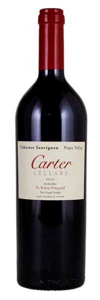 2012 Carter Cellars Beckstoffer To Kalon Vineyard The Grand Daddy Cabernet Sauvignon, 750ml