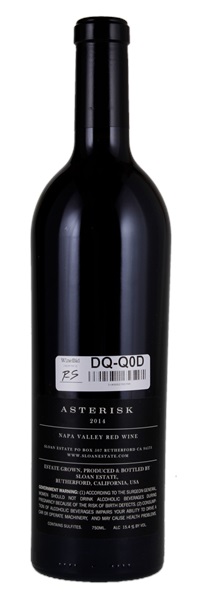 2014 Sloan Asterisk, 750ml