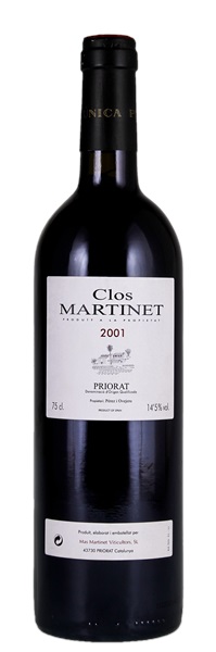 2001 Mas Martinet Clos Martinet Priorat, 750ml