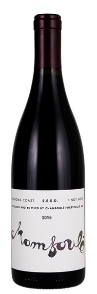 2014 Chamboule S.E.E.D Pinot Noir, 750ml