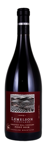 2015 Lemelson Vineyards Chestnut Hill Vineyard Pinot Noir, 750ml