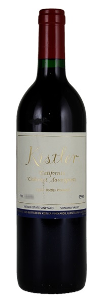 1991 Kistler Kistler Vineyard Cabernet Sauvignon, 750ml