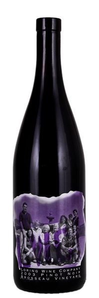 2003 Loring Wine Company Brosseau Vineyard Pinot Noir, 750ml