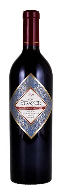 1999 Von Strasser Sori Bricco Vineyard Red Wine, 750ml