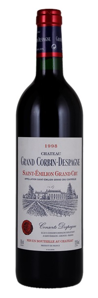 1998 Château Grand Corbin-Despagne, 750ml