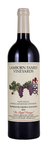 2011 Lamborn Family Vineyards Pupil Vintage Proprietor Grown Zinfandel, 750ml