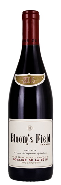 2015 Domaine De La Côte Bloom's Field Pinot Noir, 750ml