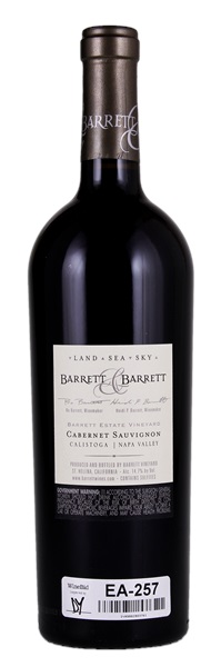 2012 Barrett & Barrett Cabernet Sauvignon, 750ml
