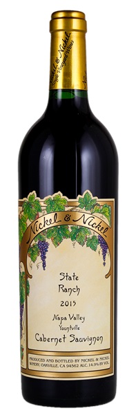 2015 Nickel and Nickel State Ranch Cabernet Sauvignon, 750ml