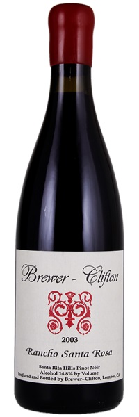 2003 Brewer-Clifton Rancho Santa Rosa Pinot Noir, 750ml