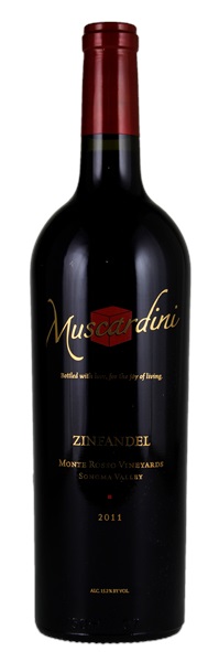 2011 Muscardini Cellars Monte Rosso Zinfandel, 750ml