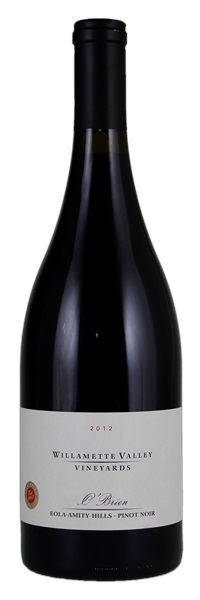 2012 Willamette Valley Vineyards O'Brien Vineyard Pinot Noir, 750ml