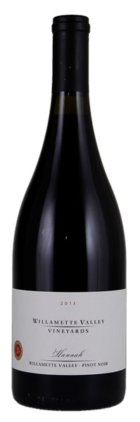 2013 Willamette Valley Vineyards Hannah Pinot Noir, 750ml