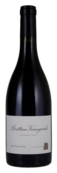 2012 Brittan Vineyards Basalt Block Pinot Noir, 750ml