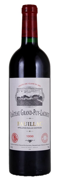 1998 Château Grand-Puy-Lacoste, 750ml