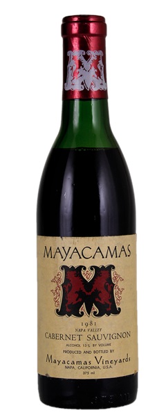 1981 Mayacamas Cabernet Sauvignon, 375ml