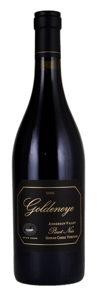 2006 Goldeneye Gowan Creek Vineyard Estate Pinot Noir, 750ml