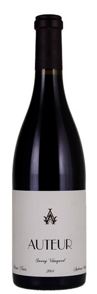 2014 Auteur Savoy Vineyard Pinot Noir, 750ml