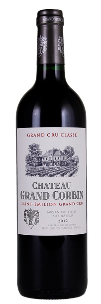 2012 Château Grand Corbin, 750ml