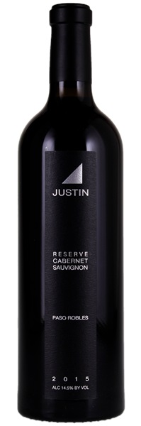 2015 Justin Vineyards Reserve Cabernet Sauvignon, 750ml